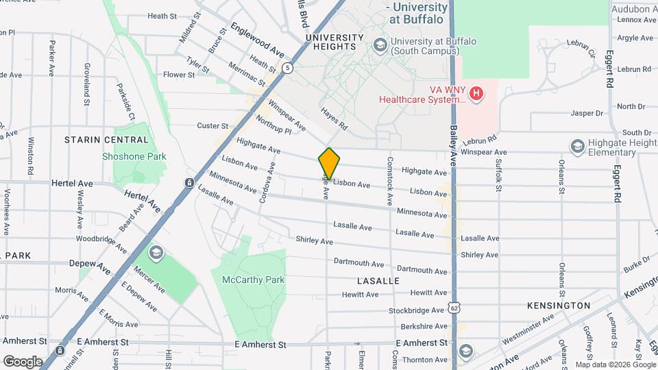 193 Lisbon Ave, Unit 2 Map and Location Details