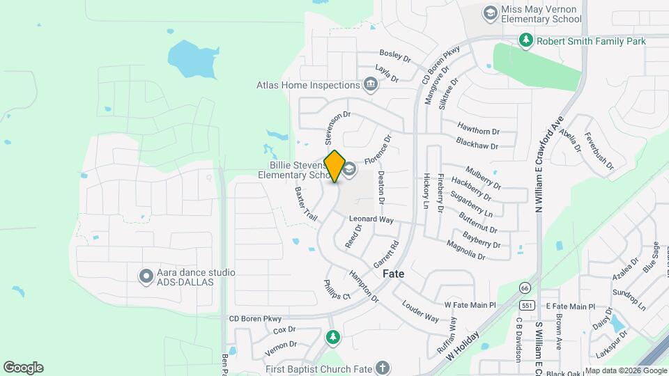 639 Stevenson Dr Map and Location Details