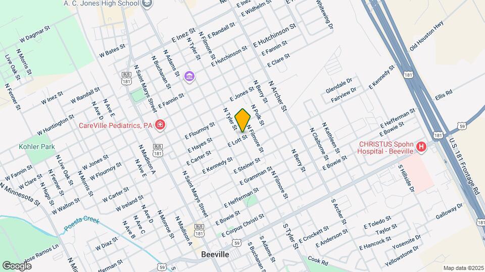 700 N Tyler Mapa y Detalles de la Ubicación