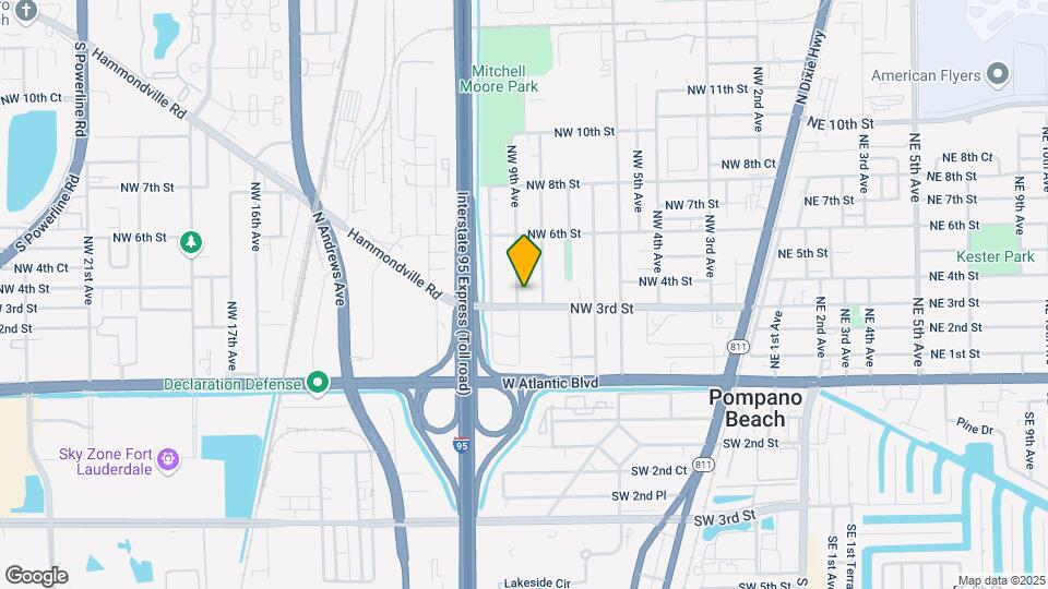 823 NW 3rd St Mapa y Detalles de la Ubicación