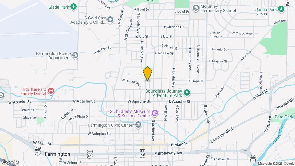 612 N Allen Ave Map and Location Details