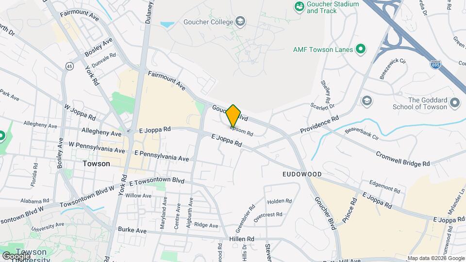509 Epsom Rd, Unit 509B Map and Location Details