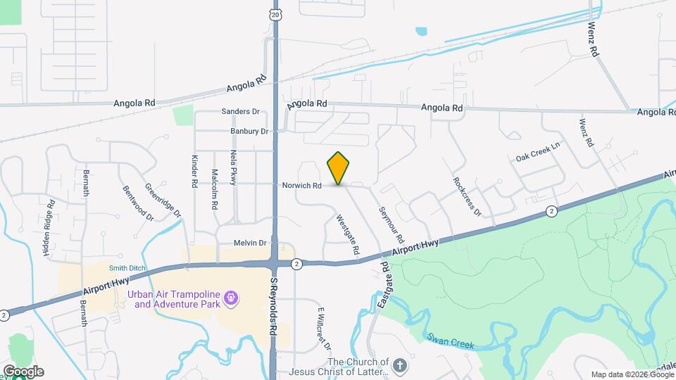 5027 Norwich Rd Map and Location Details