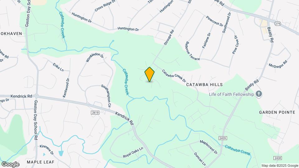 3857 Streamside Dr Map and Location Details