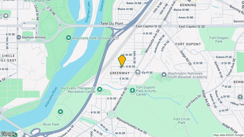 3301 D St SE-Unit -2 Map and Location Details