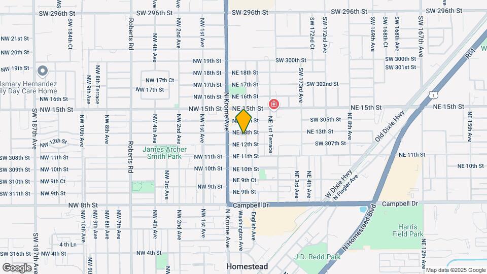 1230 NE Krome Ter Map and Location Details