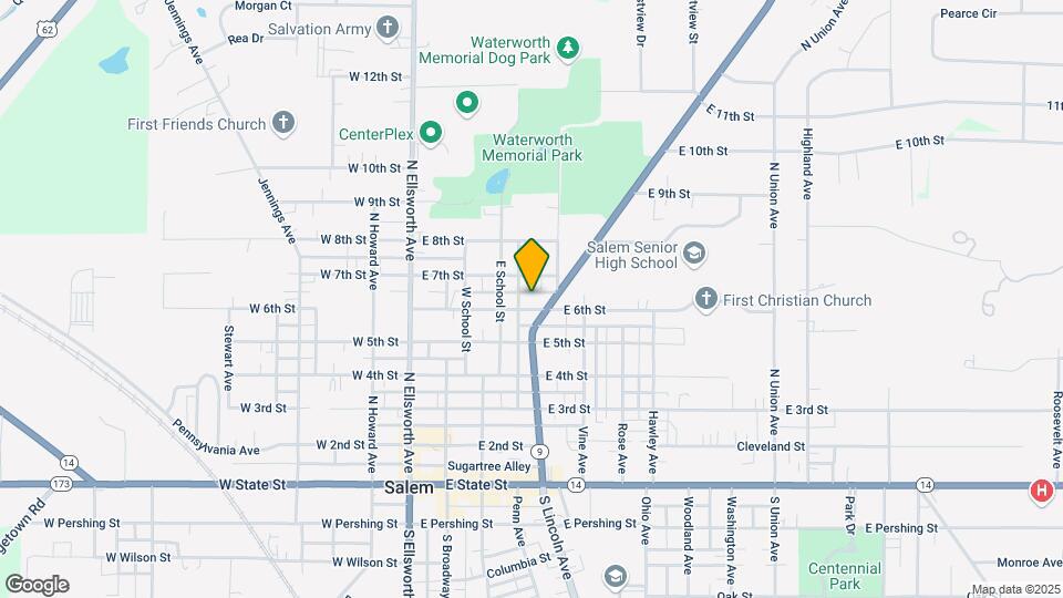 674 E 6th St Map and Location Details