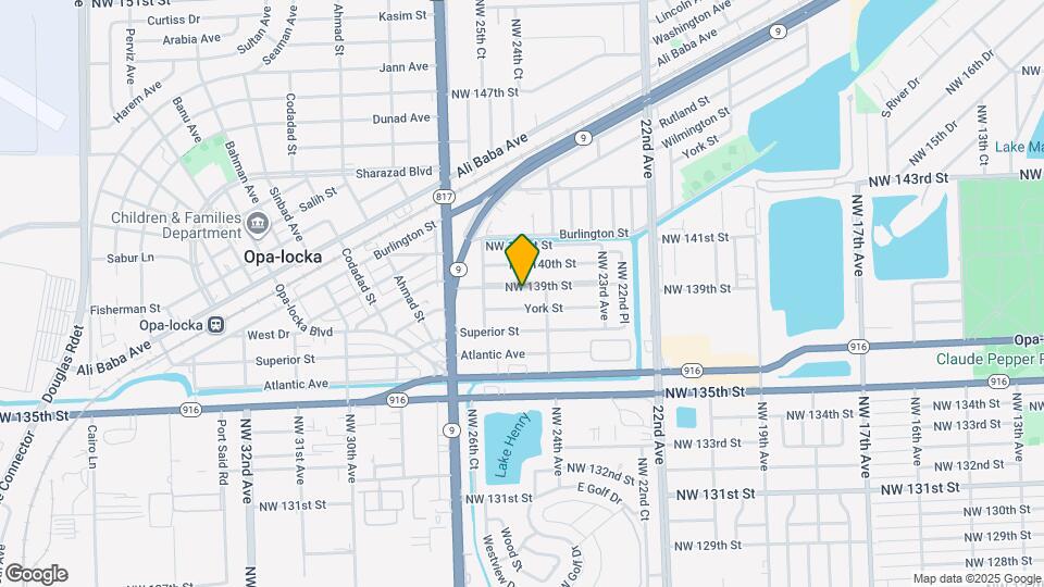 2534 NW 139th St Map and Location Details