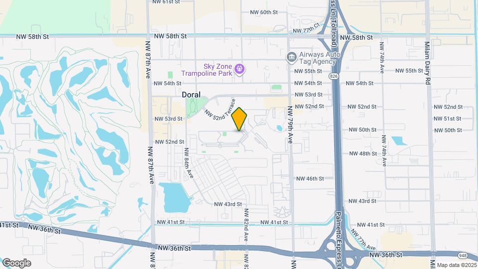 8235 Lake Dr Mapa y Detalles de la Ubicación