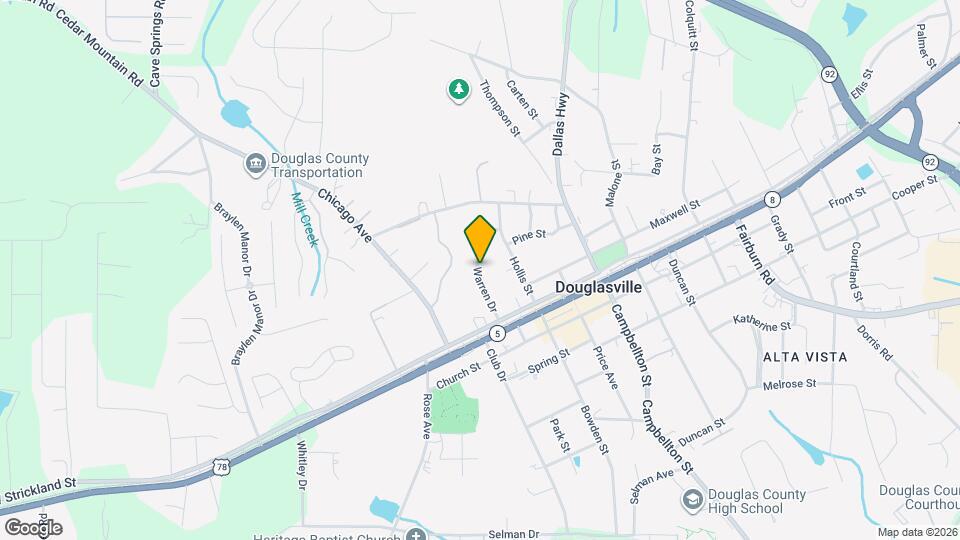 8372 Warren Dr, Unit 8372 Map and Location Details