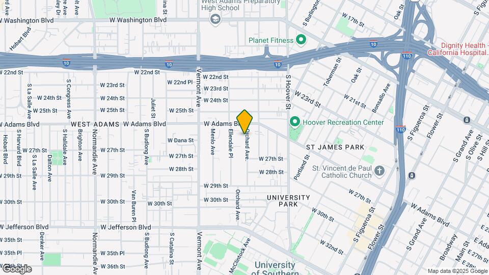 2627 Orchard Ave Map and Location Details