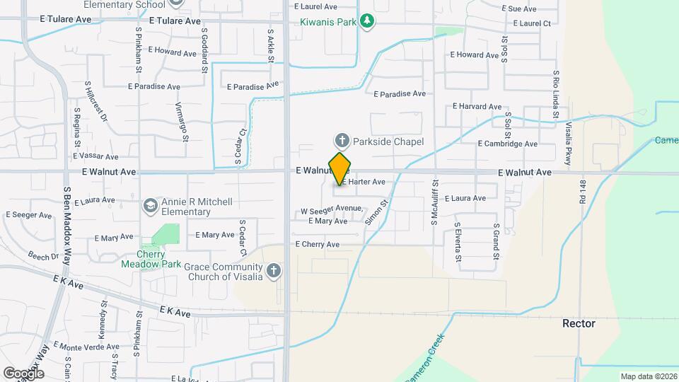 3154 E Laura Ave Map and Location Details