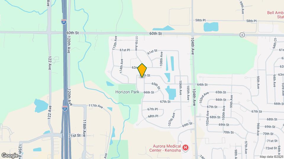 6408 111th Ave Map and Location Details