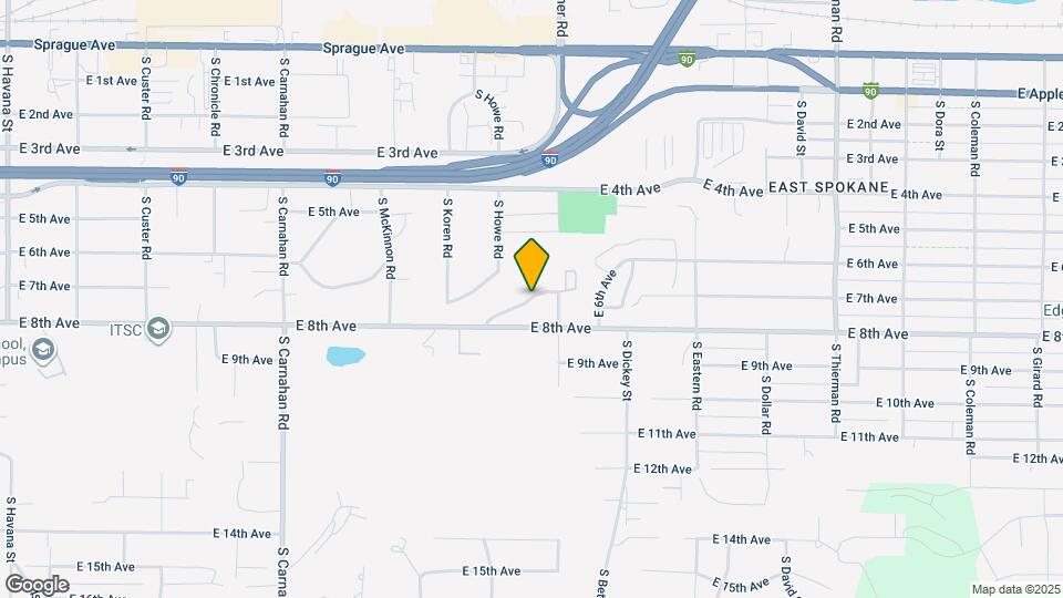 2022 E Woodlawn Dr Map and Location Details