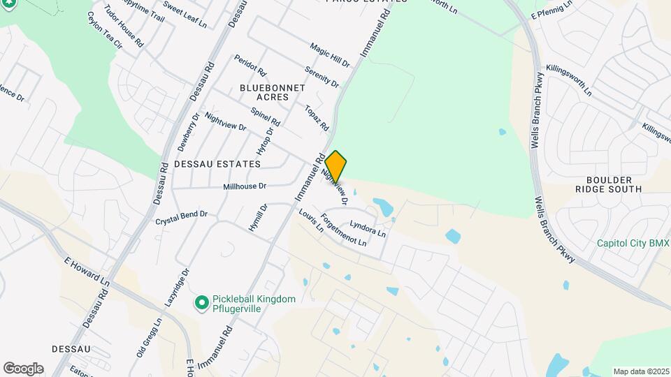 2413 Nightview Dr Map and Location Details