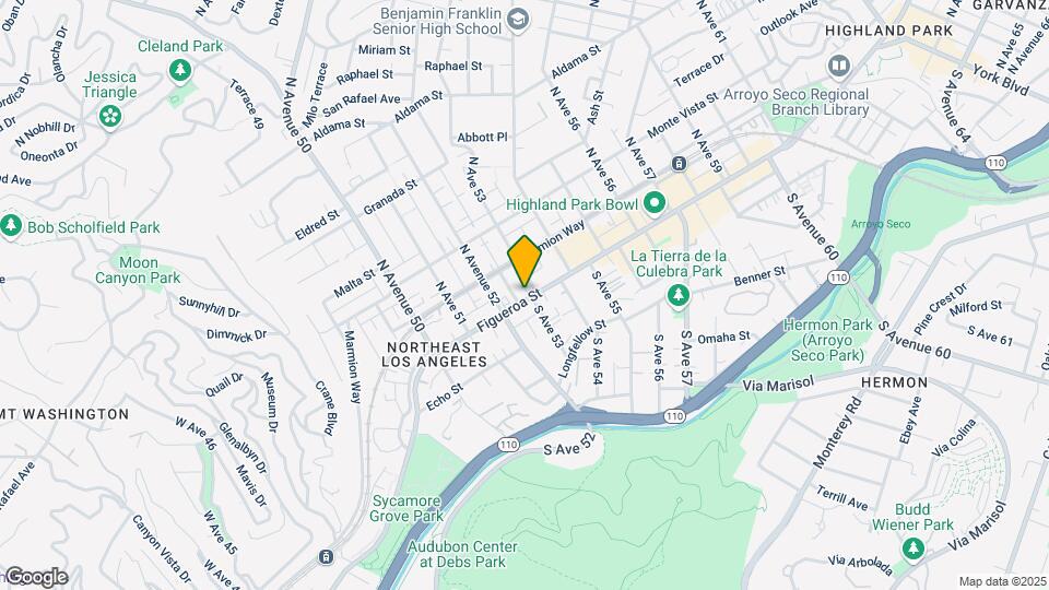 5231-5233 Figueroa St Map and Location Details
