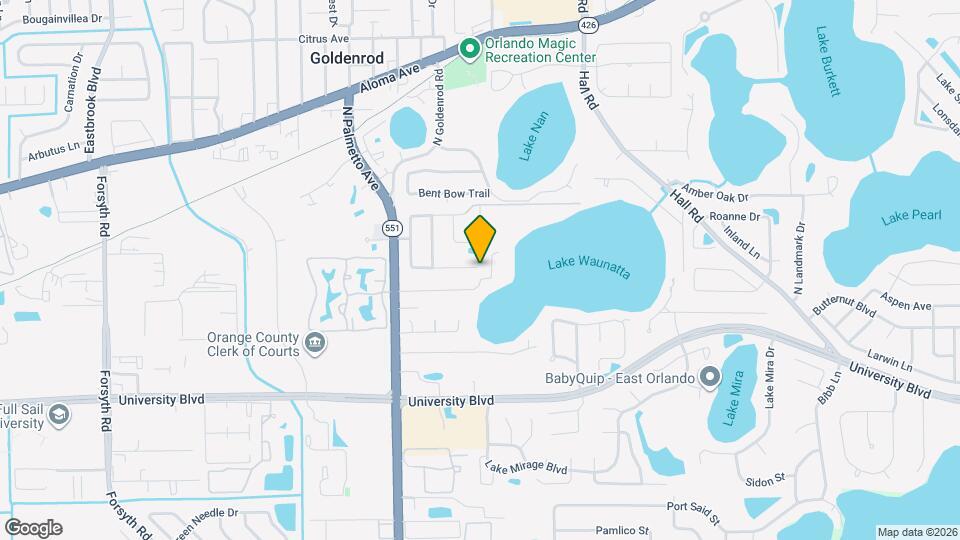 7508 Glenmoor Ln Map and Location Details