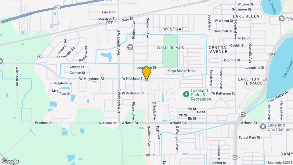 1005 Southern Ave Mapa y Detalles de la Ubicación