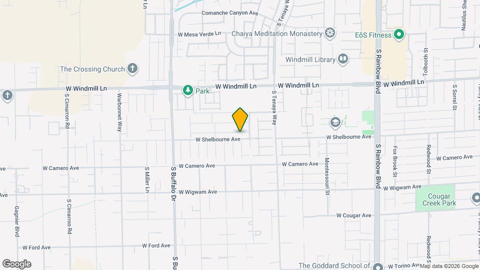 7511 Mojave Wind Ave Map and Location Details