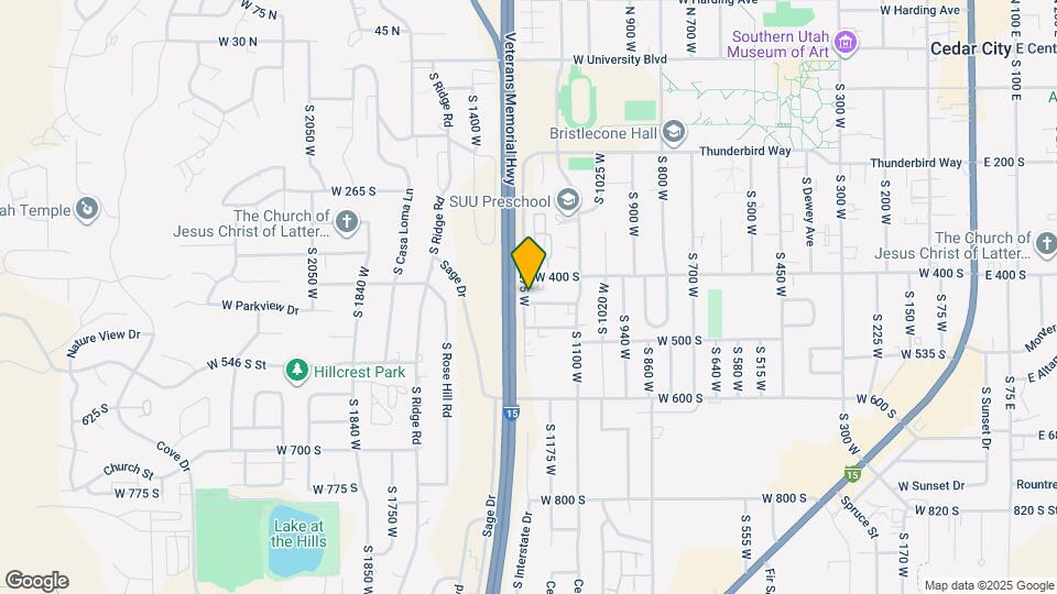 421 S 1275 W Mapa y Detalles de la Ubicación