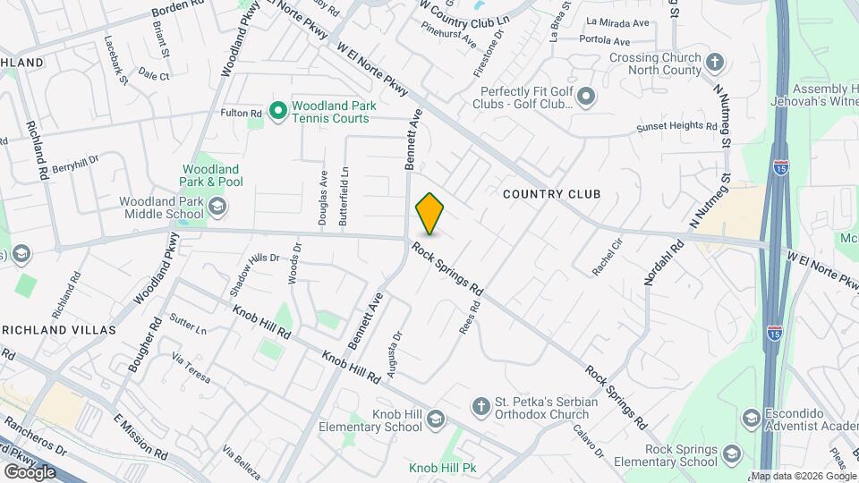 1620 Rock Springs Rd Map and Location Details