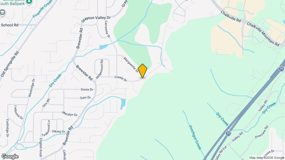 1788 Creely Dr Map and Location Details