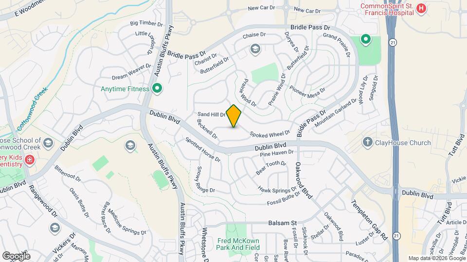 4989 Cherry Springs Dr Map and Location Details