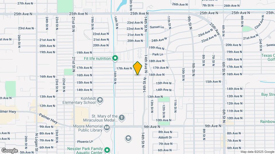 1421 16th Ave N Map and Location Details