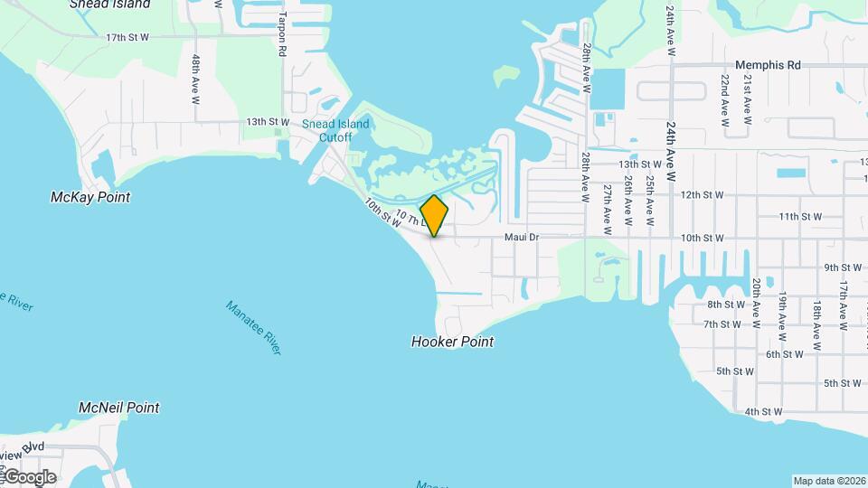 908 35th Ave Dr W Mapa y Detalles de la Ubicación