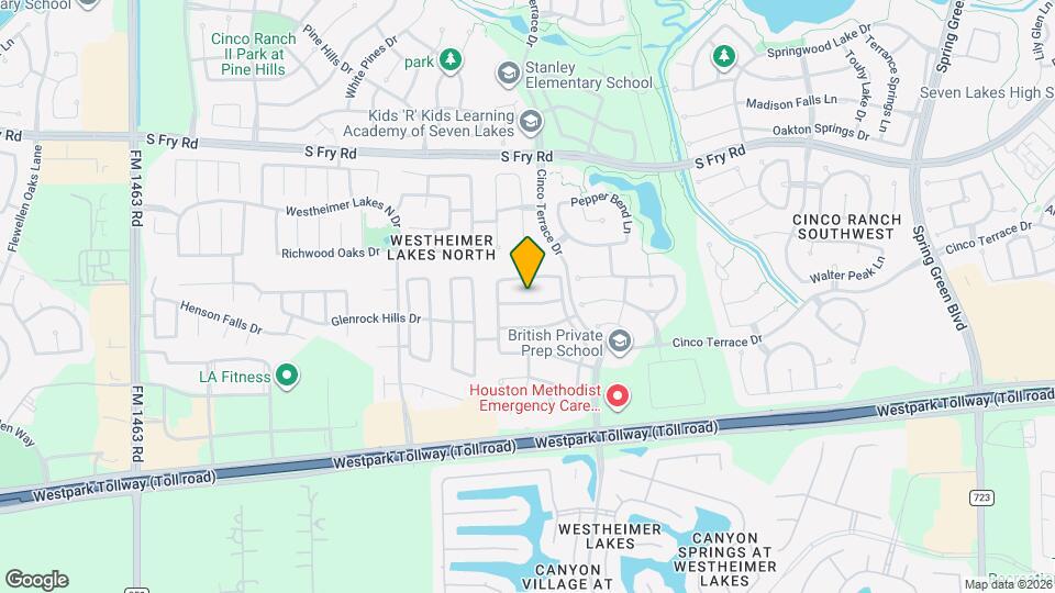 26202 Basil View Ln Map and Location Details