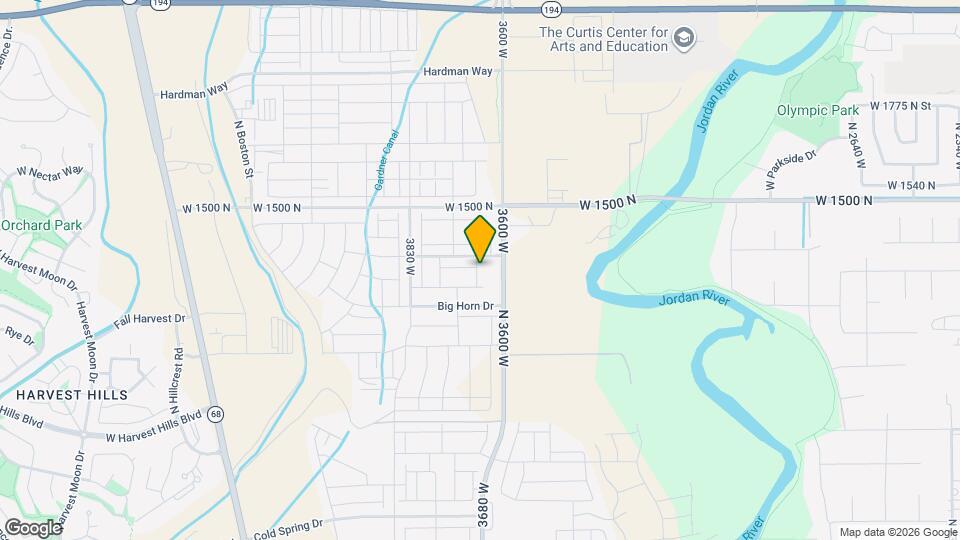 1382 N 3650 W, Unit Apt 204 Map and Location Details