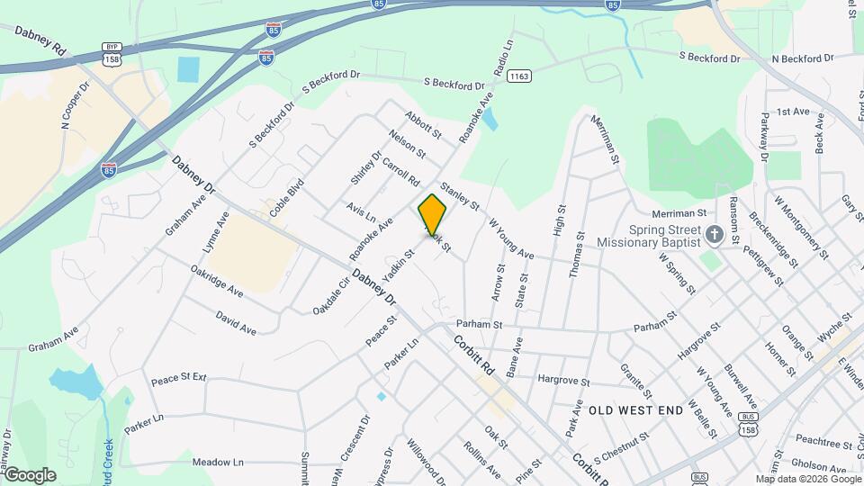 725 Rook St Map and Location Details