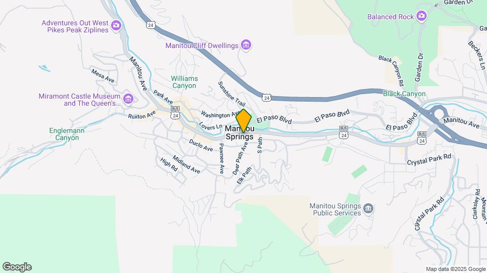 601 Manitou Ave Mapa y Detalles de la Ubicación