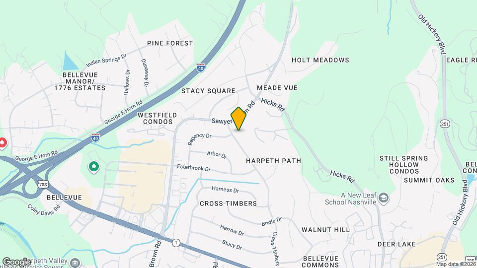 342 Cross Timbers Dr Map and Location Details