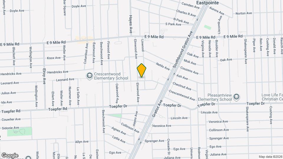 15131 Crescentwood Ave Map and Location Details