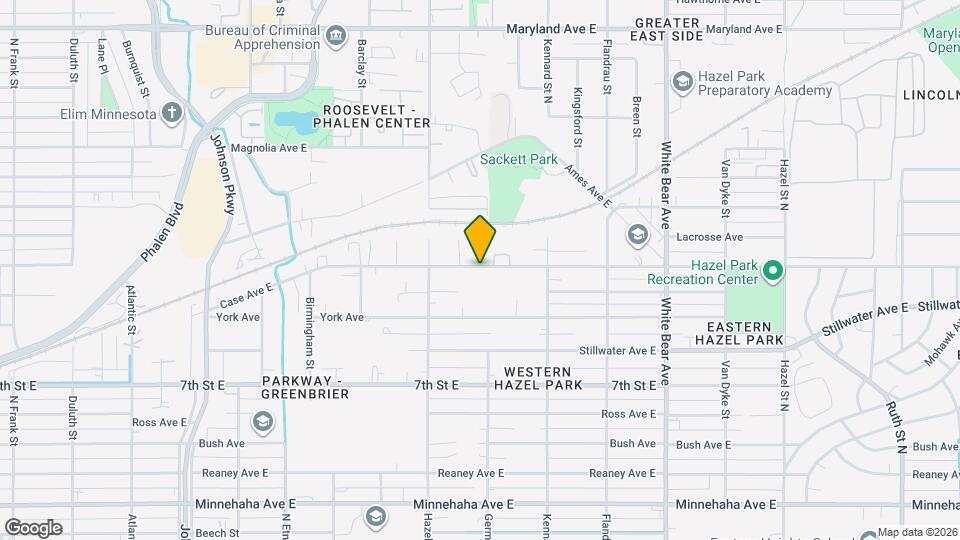 1590 Case Ave E Mapa y Detalles de la Ubicación