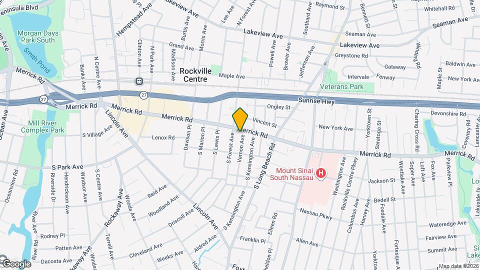 10 Vernon Ave Map and Location Details