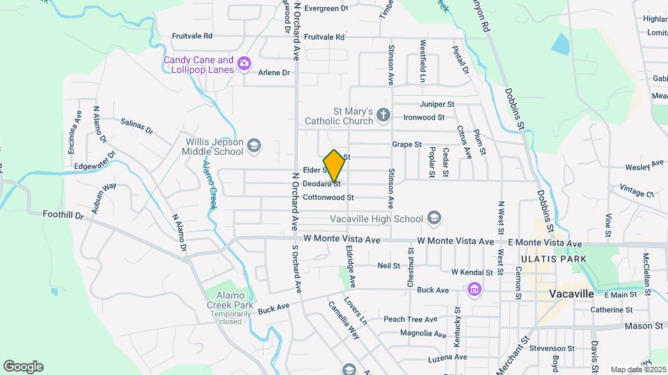 421 Deodara St Map and Location Details