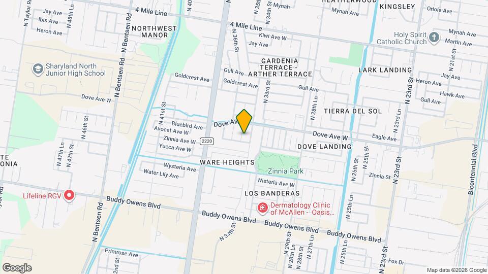 5408 N 35th St Map and Location Details