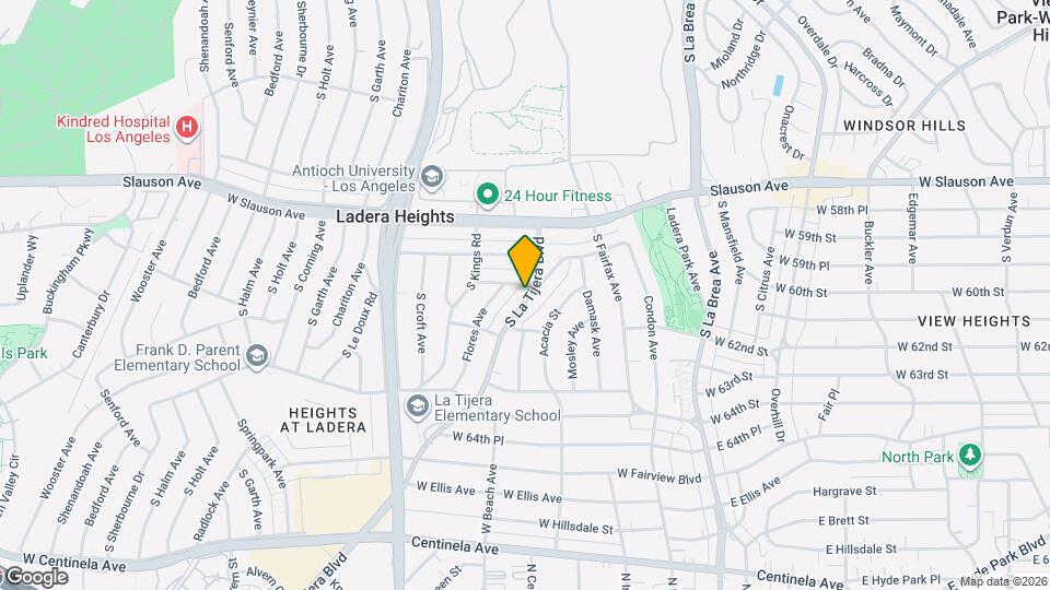 5927 La Tijera Blvd, Unit 5927 Mapa y Detalles de la Ubicación