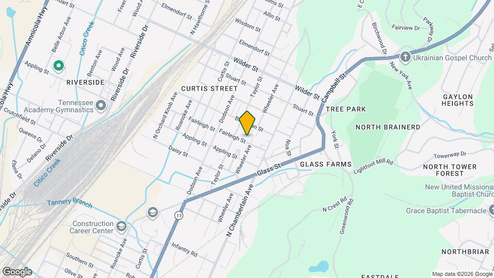 2311 Fairleigh St Map and Location Details