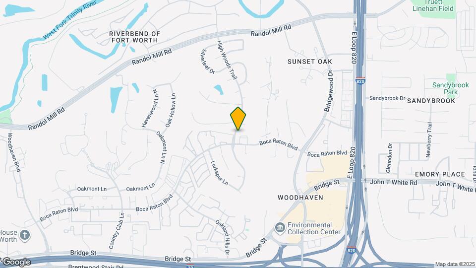 6209 Post Oak Terrace Map and Location Details