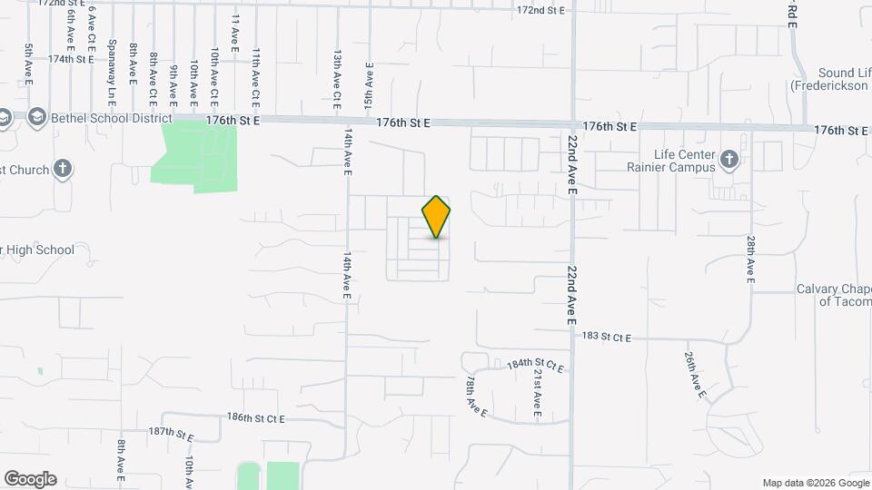 1764 180th St E Map and Location Details