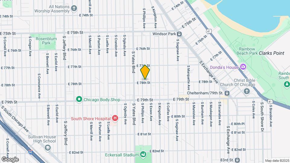7755 S Phillips Ave Mapa y Detalles de la Ubicación