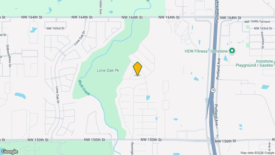 4213 NW 158th St Map and Location Details