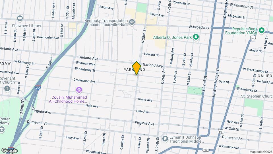 1002 S 28th St Map and Location Details