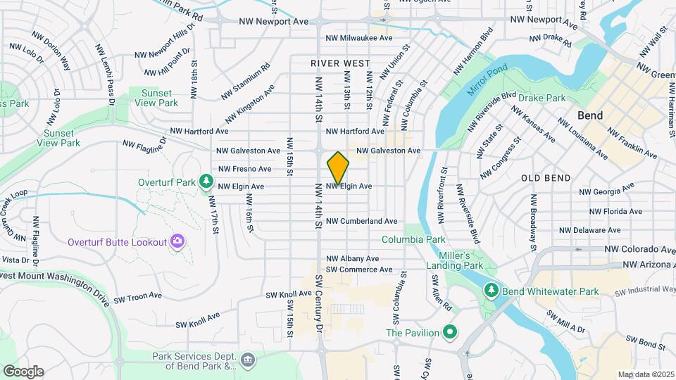 1333 NW Elgin Ave Map and Location Details