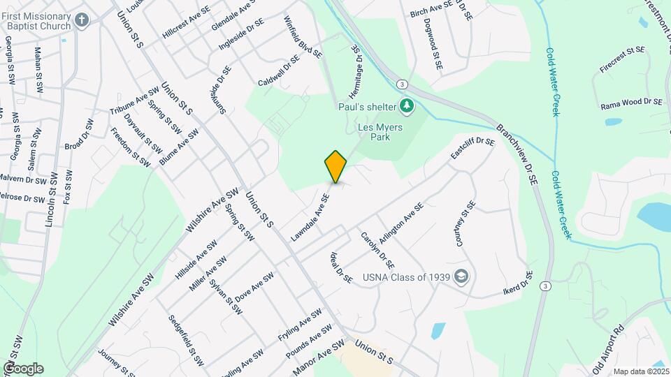 92 Lawndale Ave SE Map and Location Details