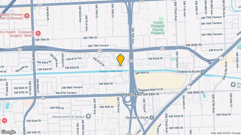 7740 Camino Real-Unit -G303 Map and Location Details