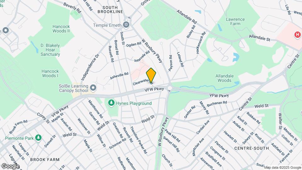355 VFW Parkway Mapa y Detalles de la Ubicación